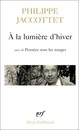 A la lumière d'hiver